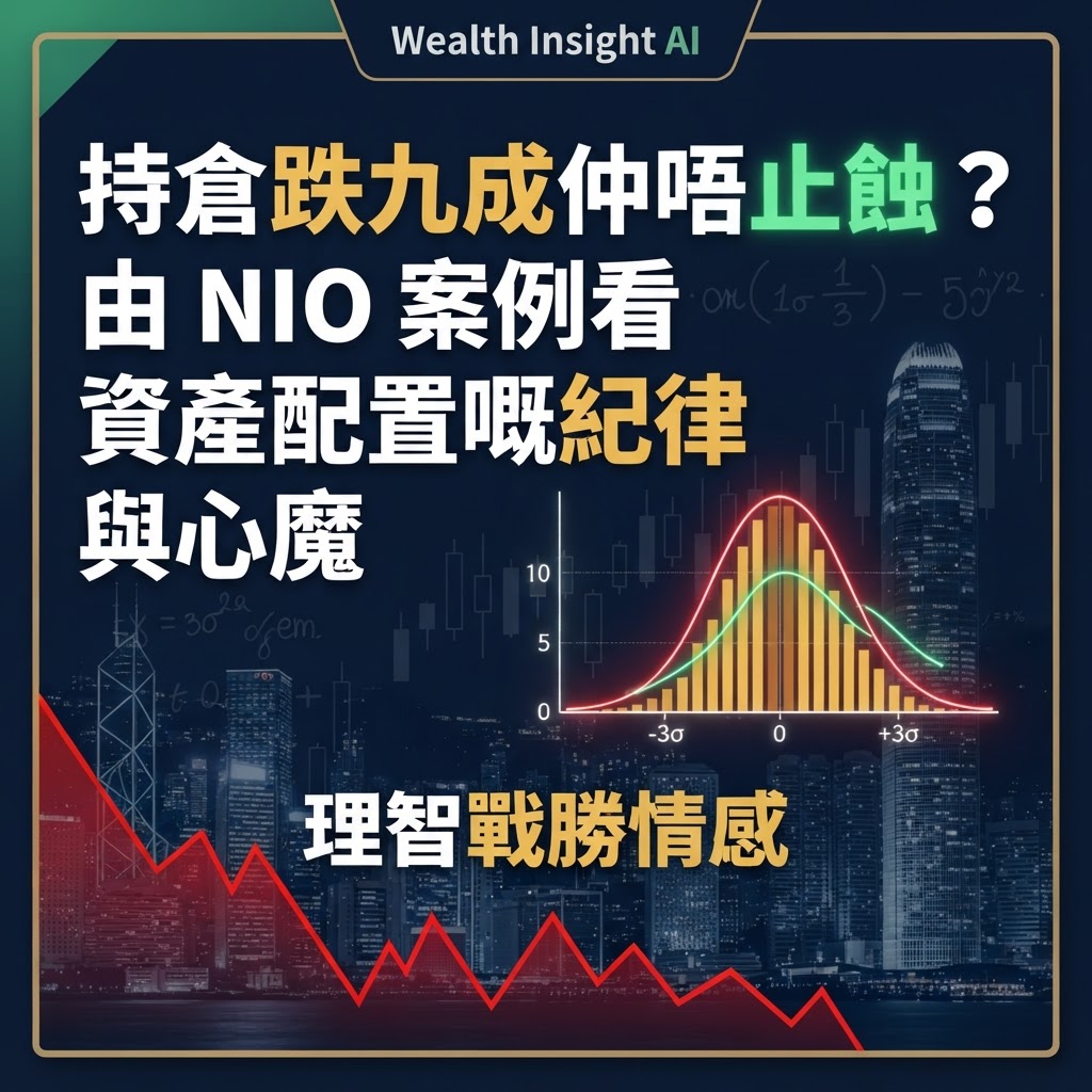 持倉跌九成仲唔止蝕？由 NIO 案例看資產配置嘅紀律與心魔