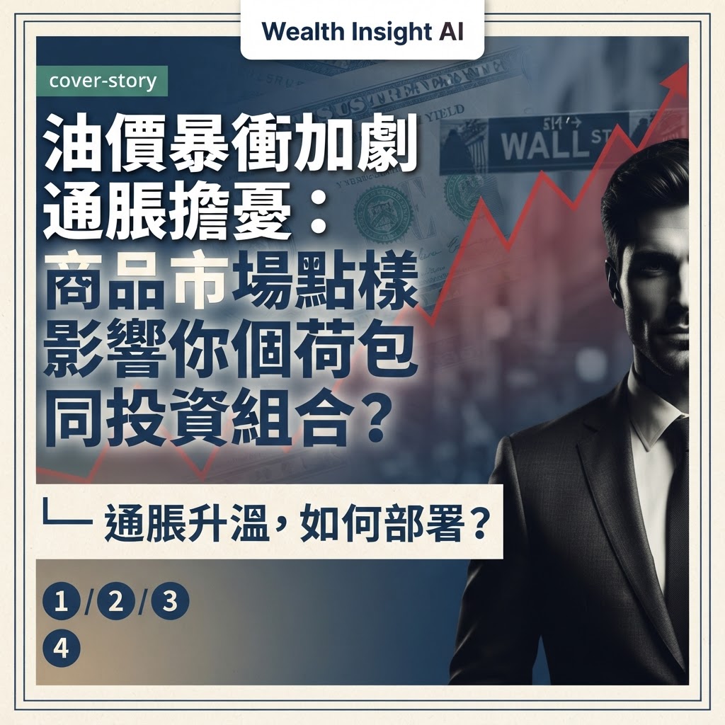 油價暴衝加劇通脹擔憂：商品市場點樣影響你個荷包同投資組合？