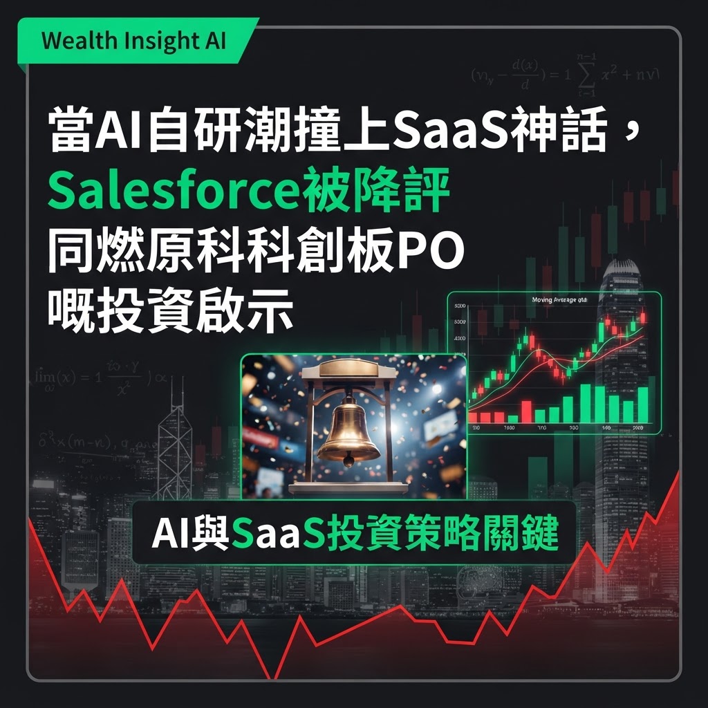 當AI自研潮撞上SaaS神話，Salesforce被降評同燃原科科創板IPO嘅投資啟示