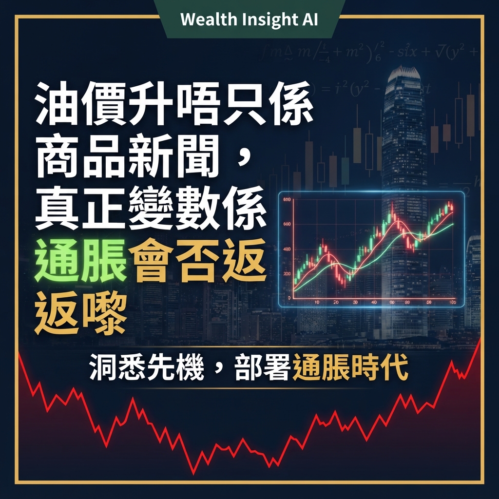 油價升唔只係商品新聞,真正變數係通脹會否返嚟