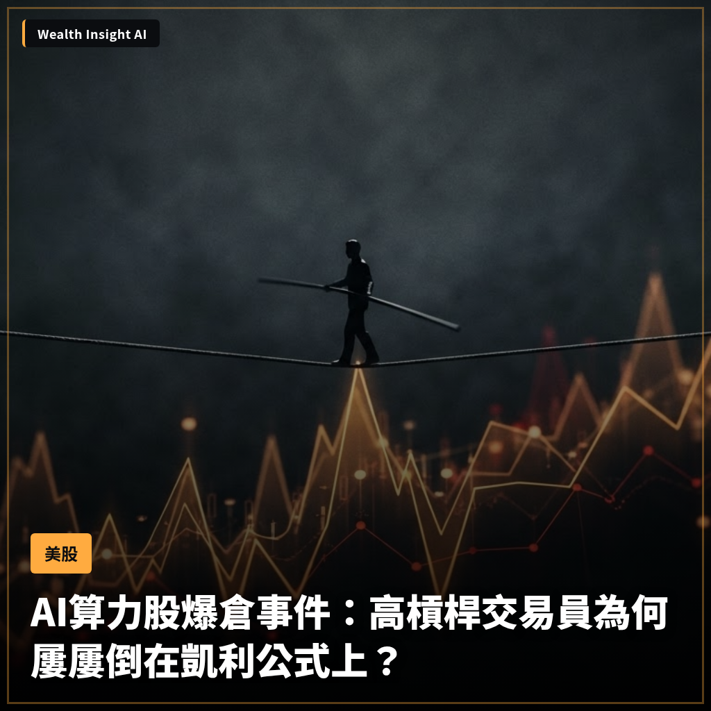 AI算力股爆倉事件：高槓桿交易員為何屢屢倒在凱利公式上？