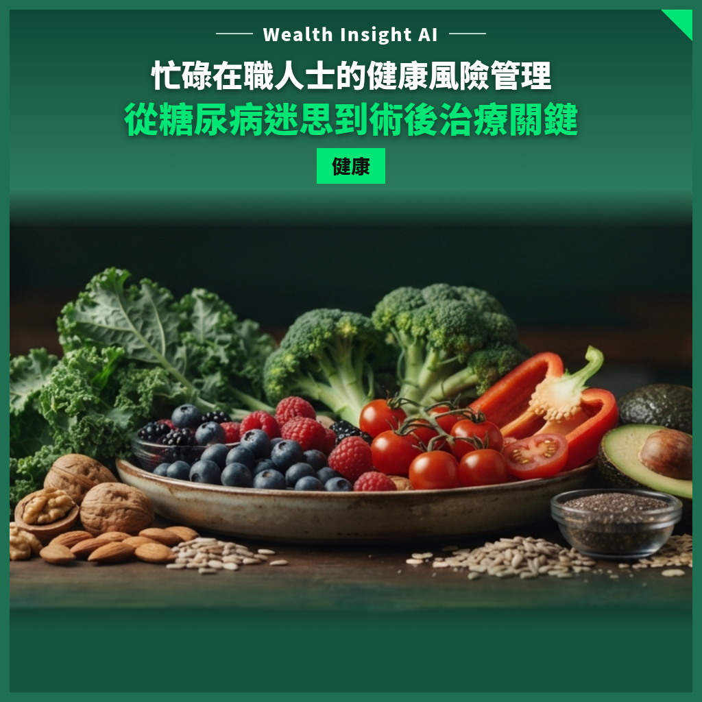 忙碌在職人士的健康風險管理：從糖尿病迷思到術後治療關鍵