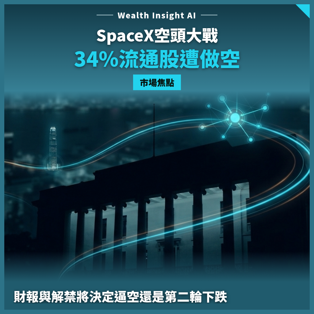 SpaceX空頭大戰:34%流通股遭做空,財報與解禁將決定逼空還是第二輪下跌