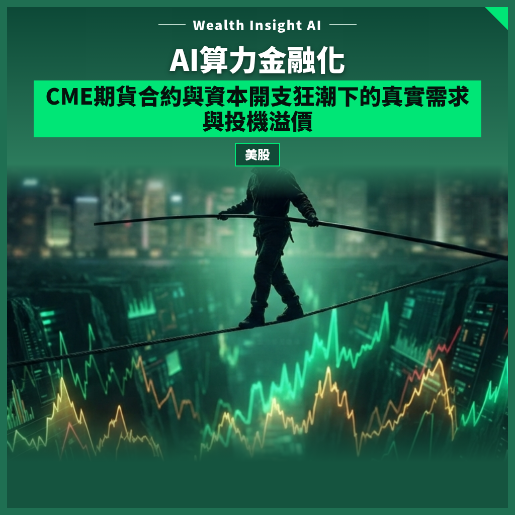 AI算力金融化:CME期貨合約與資本開支狂潮下的真實需求與投機溢價