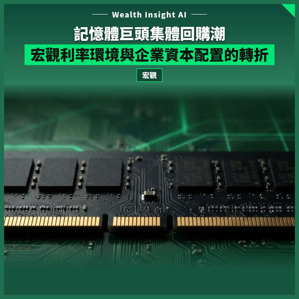 記憶體巨頭集體回購潮：宏觀利率環境與企業資本配置的轉折