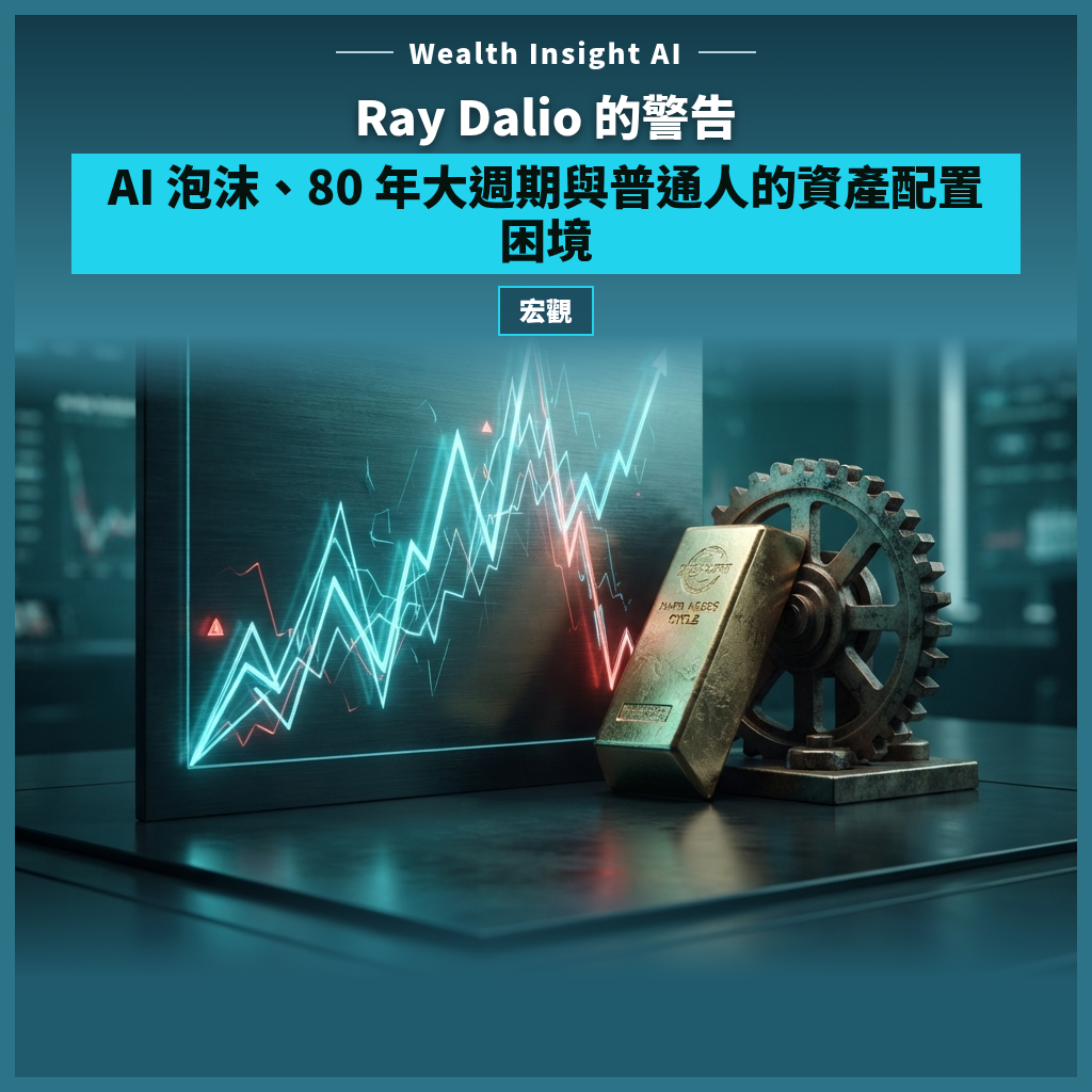 Ray Dalio 的警告：AI 泡沫、80 年大週期與普通人的資產配置困境