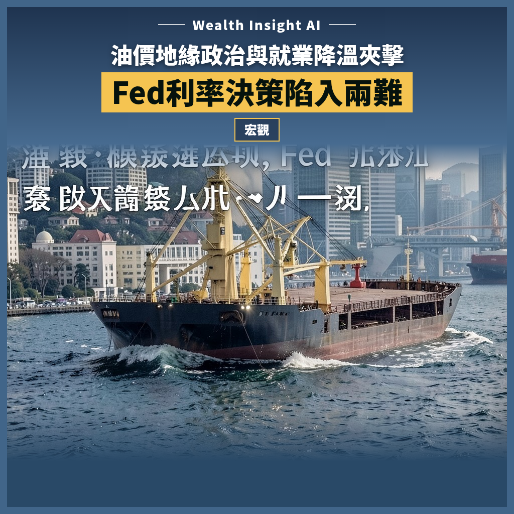 油價地緣政治與就業降溫夾擊，Fed利率決策陷入兩難