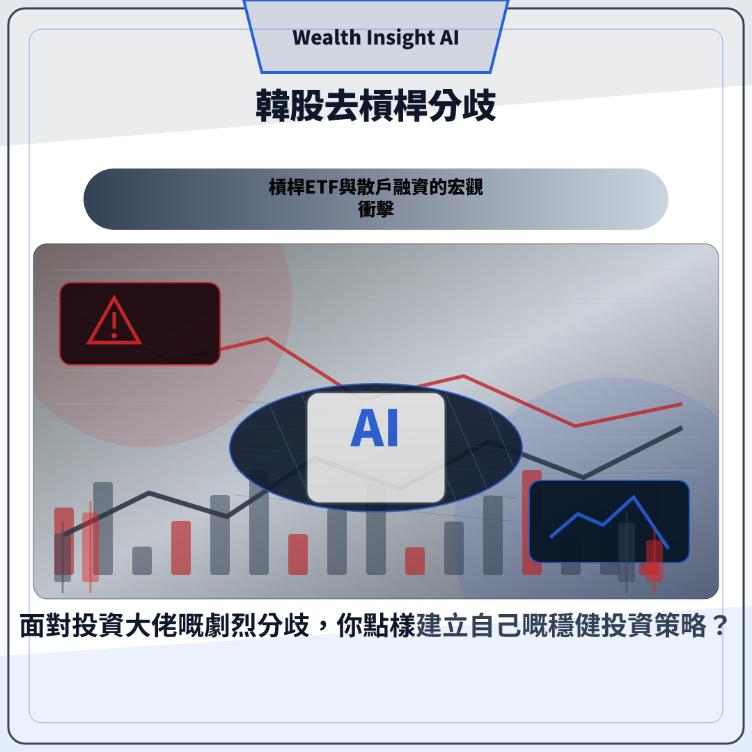 韓股去槓桿分歧：槓桿ETF與散戶融資的宏觀衝擊